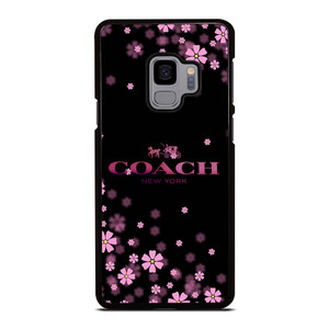 COACH FLOWERS PURPLE Samsung Galaxy S9 Case Cover COACH FLOWERS PURPLE Samsung Galaxy S9 Case Cover