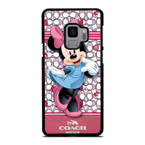 COACH MINNIE MOUSE PINK PATTERN Samsung Galaxy S9 Case Cover