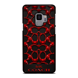 COACH NEW YORK CARBON Samsung Galaxy S9 Case Cover COACH NEW YORK CARBON Samsung Galaxy S9 Case Cover