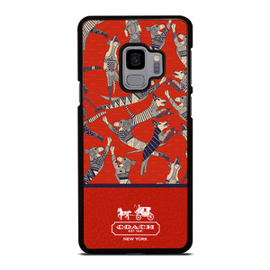 COACH NEW YORK DOG PARTY Samsung Galaxy S9 Case Cover COACH NEW YORK DOG PARTY Samsung Galaxy S9 Case Cover