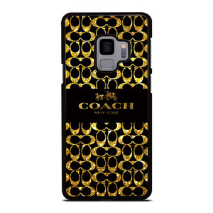 COACH NEW YORK GOLDEN Samsung Galaxy S9 Case Cover COACH NEW YORK GOLDEN Samsung Galaxy S9 Case Cover