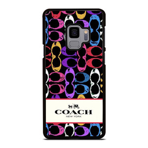 COACH NEW YORK PATTERN COLOR Samsung Galaxy S9 Case Cover COACH NEW YORK PATTERN COLOR Samsung Galaxy S9 Case Cover
