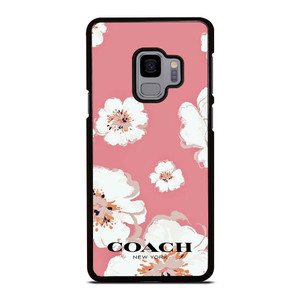 COACH NEW YORK PINK FLOWER Samsung Galaxy S9 Case Cover COACH NEW YORK PINK FLOWER Samsung Galaxy S9 Case Cover