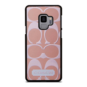 COACH NEW YORK PINK PATTERN Samsung Galaxy S9 Case Cover