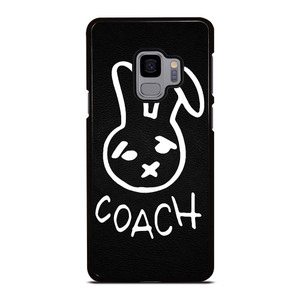 COACH NEW YORK RABBIT LEATHER Samsung Galaxy S9 Case Cover COACH NEW YORK RABBIT LEATHER Samsung Galaxy S9 Case Cover