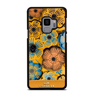 COACH NEW YORK ROSE TEA Samsung Galaxy S9 Case Cover COACH NEW YORK ROSE TEA Samsung Galaxy S9 Case Cover