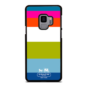 COACH NEW YORK STRIPE Samsung Galaxy S9 Case Cover