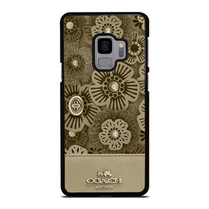 COACH NEW YORK TEA ROSE 2 Samsung Galaxy S9 Case Cover
