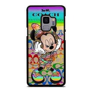 COACH RAINBOW MICKEY Samsung Galaxy S9 Case Cover