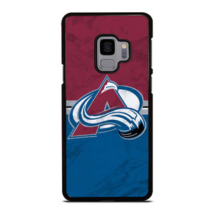 COLORADO AVALANCHE MARBEL Samsung Galaxy S9 Case Cover COLORADO AVALANCHE MARBEL Samsung Galaxy S9 Case Cover