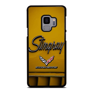 CORVETTE STINGRAY LOGO YELLOW Samsung Galaxy S9 Case Cover