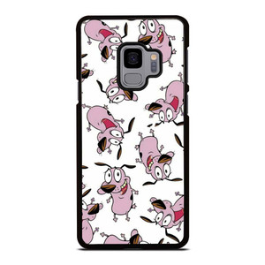 COURAGE THE COWARDLY DOG COLLAGE Samsung Galaxy S9 Case Cover COURAGE THE COWARDLY DOG COLLAGE Samsung Galaxy S9 Case Cover