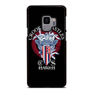 CROOKS AND CASTLES HAWAII LOGO Samsung Galaxy S9 Case Cover CROOKS AND CASTLES HAWAII LOGO Samsung Galaxy S9 Case Cover
