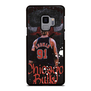 DENNIS RODMAN CHICAGO BULLS RETRO Samsung Galaxy S9 Case Cover