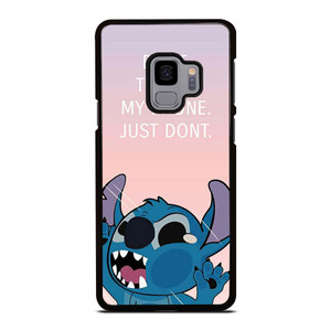 DISNEY STITCH DONT TOUCH MY PHONE Samsung Galaxy S9 Case Cover DISNEY STITCH DONT TOUCH MY PHONE Samsung Galaxy S9 Case Cover