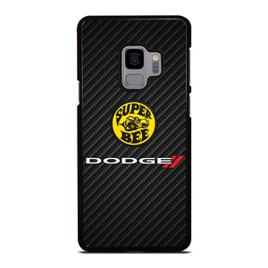DODGE CHARGER SUPER BEE CARBON Samsung Galaxy S9 Case Cover DODGE CHARGER SUPER BEE CARBON Samsung Galaxy S9 Case Cover