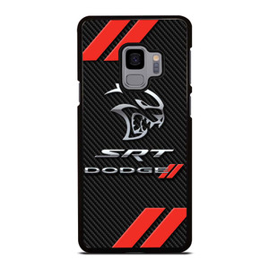 DODGE SRT CARBON LOGO Samsung Galaxy S9 Case Cover DODGE SRT CARBON LOGO Samsung Galaxy S9 Case Cover