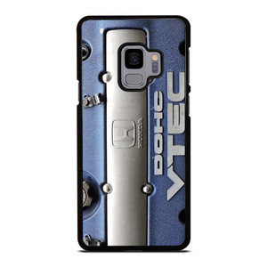 DOHC VTEC HONDA ENGINE BLUE Samsung Galaxy S9 Case Cover