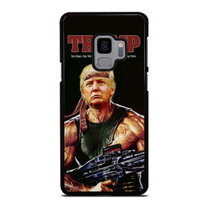 DONALD TRUMP RAMBO Samsung Galaxy S9 Case Cover DONALD TRUMP RAMBO Samsung Galaxy S9 Case Cover