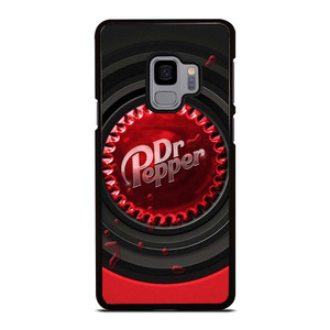 DR PEPPER SODA RED BLACK Samsung Galaxy S9 Case Cover DR PEPPER SODA RED BLACK Samsung Galaxy S9 Case Cover