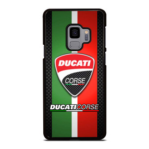 DUCATI CORSE CARBON LOGO Samsung Galaxy S9 Case Cover DUCATI CORSE CARBON LOGO Samsung Galaxy S9 Case Cover
