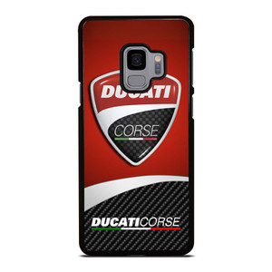 DUCATI CORSE LOGO CARBON Samsung Galaxy S9 Case Cover DUCATI CORSE LOGO CARBON Samsung Galaxy S9 Case Cover