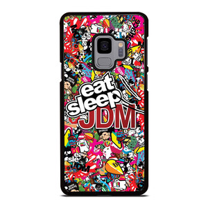 EAT SLEEP JDM STICKERS Samsung Galaxy S9 Case Cover