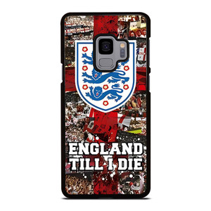 ENGLAND TILL I DIED THREE LIONS Samsung Galaxy S9 Case Cover ENGLAND TILL I DIED THREE LIONS Samsung Galaxy S9 Case Cover