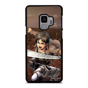 EREN YEAGER ATTACK ON TITAN TACTICS Samsung Galaxy S9 Case Cover EREN YEAGER ATTACK ON TITAN TACTICS Samsung Galaxy S9 Case Cover