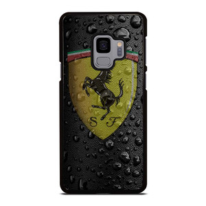 FERRARI DROP WATER BLACK Samsung Galaxy S9 Case Cover FERRARI DROP WATER BLACK Samsung Galaxy S9 Case Cover