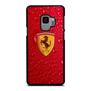 FERRARI DROP WATER RED Samsung Galaxy S9 Case Cover