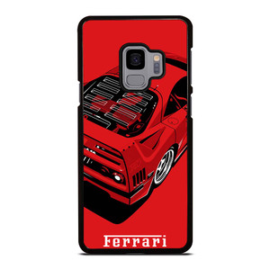 FERRARI F40 ILLUSTRATION Samsung Galaxy S9 Case Cover FERRARI F40 ILLUSTRATION Samsung Galaxy S9 Case Cover