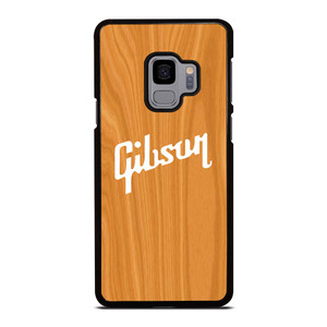 GIBSON GUITAR WOODEN LOGO 2 Samsung Galaxy S9 Case Cover GIBSON GUITAR WOODEN LOGO 2 Samsung Galaxy S9 Case Cover