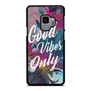 GOOD VIBES ONLY VINTAGE Samsung Galaxy S9 Case Cover GOOD VIBES ONLY VINTAGE Samsung Galaxy S9 Case Cover