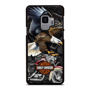 HARLEY DAVIDSON EAGLE METAL LOGO Samsung Galaxy S9 Case Cover HARLEY DAVIDSON EAGLE METAL LOGO Samsung Galaxy S9 Case Cover