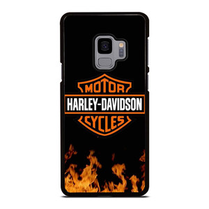 HARLEY DAVIDSON FIRE LOGO Samsung Galaxy S9 Case Cover HARLEY DAVIDSON FIRE LOGO Samsung Galaxy S9 Case Cover