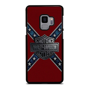 HARLEY DAVIDSON FLAG CARBON Samsung Galaxy S9 Case Cover