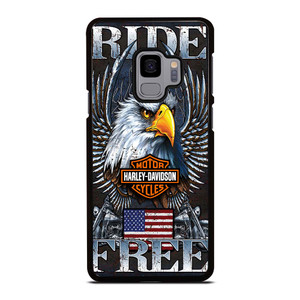 HARLEY DAVIDSON FREE RIDE EAGLE Samsung Galaxy S9 Case Cover HARLEY DAVIDSON FREE RIDE EAGLE Samsung Galaxy S9 Case Cover