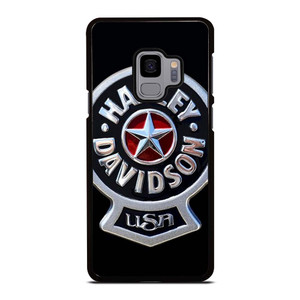 HARLEY DAVIDSON USA METAL EMBLEM Samsung Galaxy S9 Case Cover