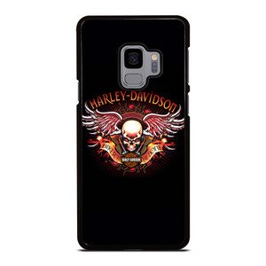 HARLEY DAVIDSON WING SKULL LOGO Samsung Galaxy S9 Case Cover HARLEY DAVIDSON WING SKULL LOGO Samsung Galaxy S9 Case Cover