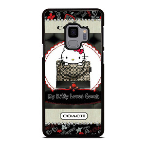 HELLO KITTY LOVES COACH Samsung Galaxy S9 Case Cover HELLO KITTY LOVES COACH Samsung Galaxy S9 Case Cover