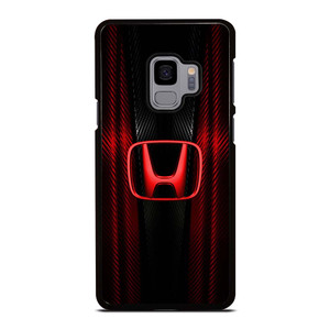 HONDA LOGO RED CARBON Samsung Galaxy S9 Case Cover HONDA LOGO RED CARBON Samsung Galaxy S9 Case Cover