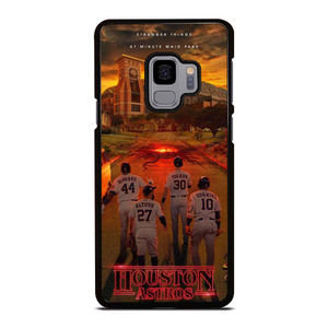HOUSTON ASTROS STRANGER THINK Samsung Galaxy S9 Case Cover HOUSTON ASTROS STRANGER THINK Samsung Galaxy S9 Case Cover