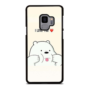 ICE BEAR WE BARE BEARS CUTE Samsung Galaxy S9 Case Cover ICE BEAR WE BARE BEARS CUTE Samsung Galaxy S9 Case Cover