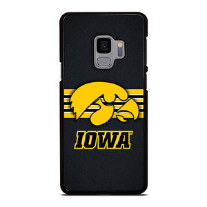IOWA HAWKEYES STRIPE LOGO Samsung Galaxy S9 Case Cover IOWA HAWKEYES STRIPE LOGO Samsung Galaxy S9 Case Cover