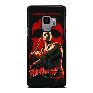JASON FRIDAY THE 13TH POSTER Samsung Galaxy S9 Case Cover JASON FRIDAY THE 13TH POSTER Samsung Galaxy S9 Case Cover