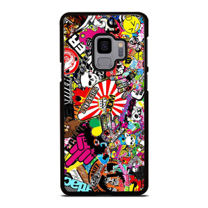 JDM STICKER BOMB COLLAGE Samsung Galaxy S9 Case Cover JDM STICKER BOMB COLLAGE Samsung Galaxy S9 Case Cover