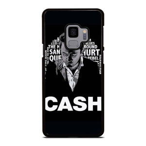 JOHNNY CASH MIDDLE CLIPART Samsung Galaxy S9 Case Cover