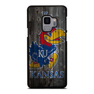 KANSAS JAYHAWKS WOODEN LOGO Samsung Galaxy S9 Case Cover KANSAS JAYHAWKS WOODEN LOGO Samsung Galaxy S9 Case Cover