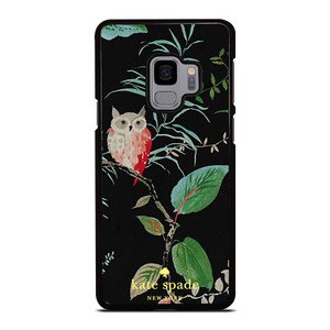 KATE SPADE OWLISH BLACK Samsung Galaxy S9 Case Cover KATE SPADE OWLISH BLACK Samsung Galaxy S9 Case Cover